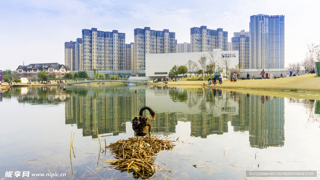 湖畔风景