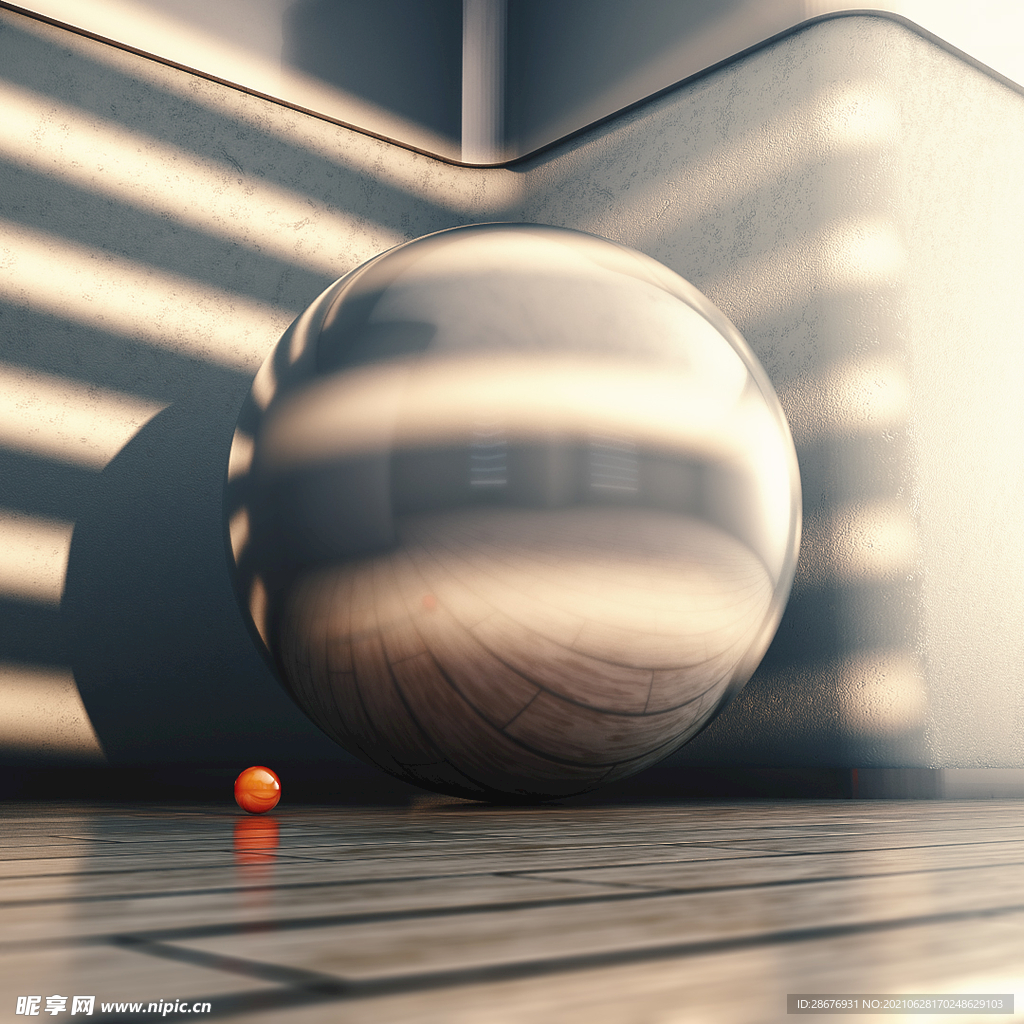 3D建模球体与空间模型