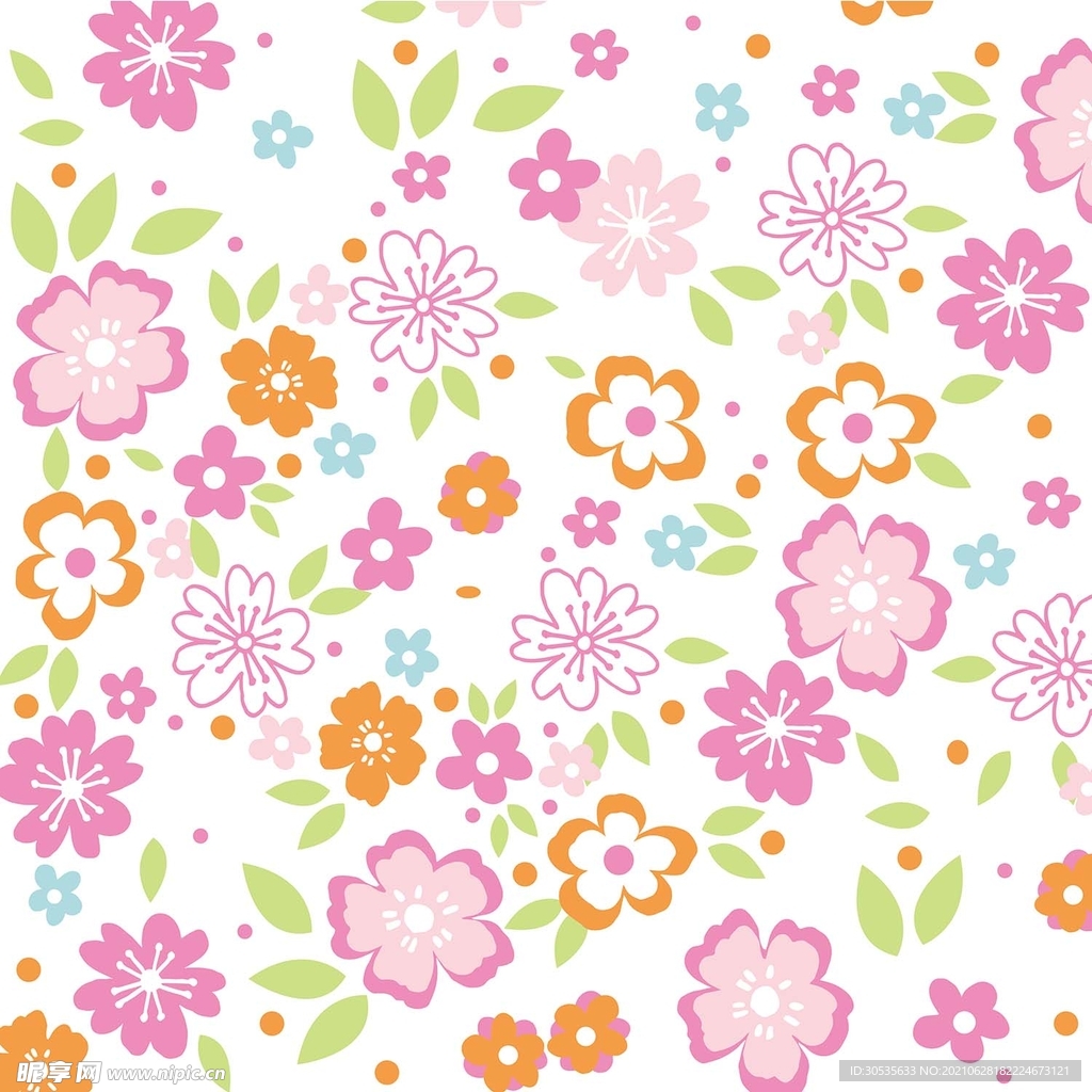 可爱花朵