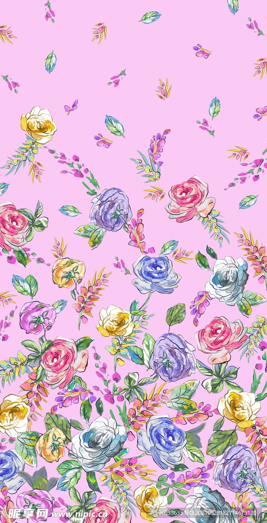 定位花朵