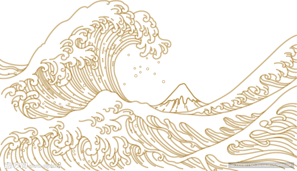 海浪.