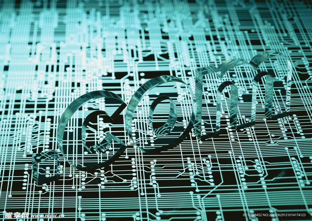 数码网络电子题材背景