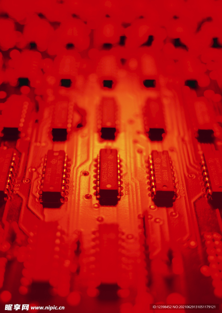 数码网络电子题材背景