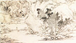 名家字画 古典字画  水墨画 