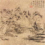 名家字画 古典字画 山水画  