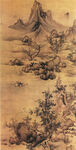 名家字画 古典字画 山水画  