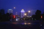吉安城市夜景