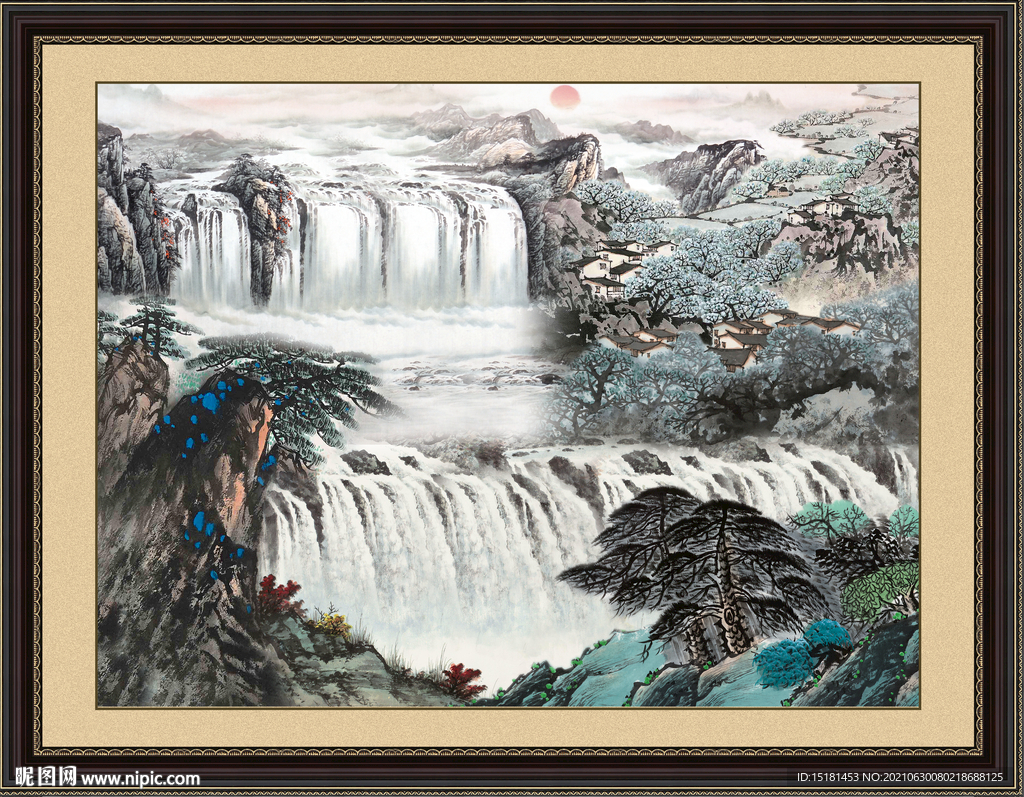 山水画 