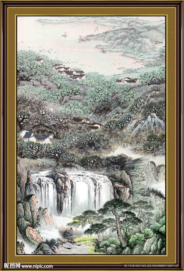 山水画 