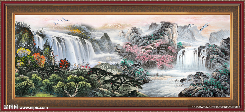 山水画 