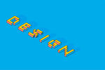 立体字母
