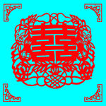 双喜剪纸