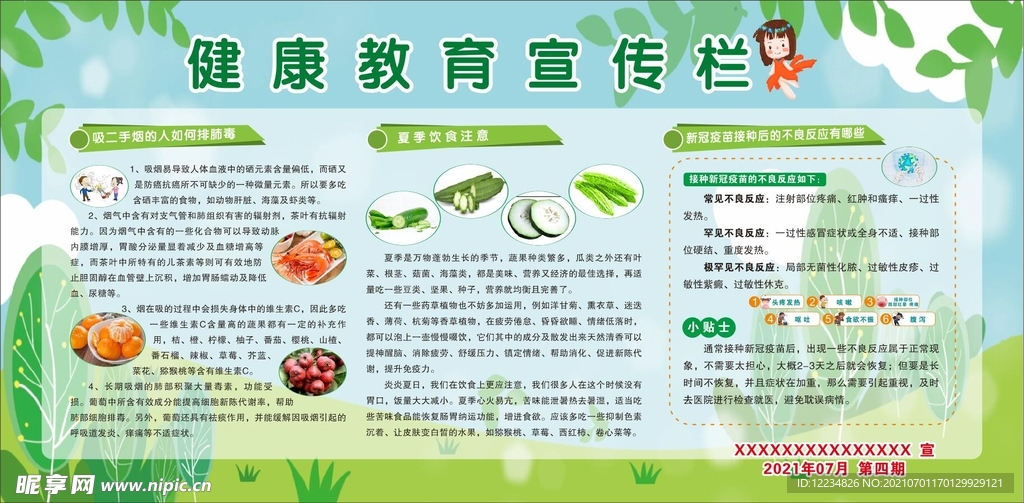 健康教育宣传栏