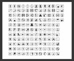 公共标识矢量小图标