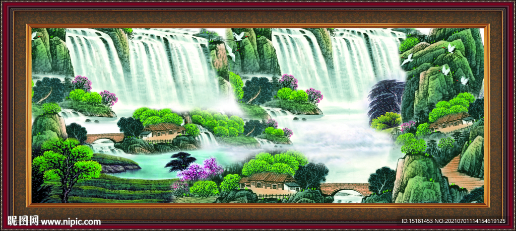 山水画 