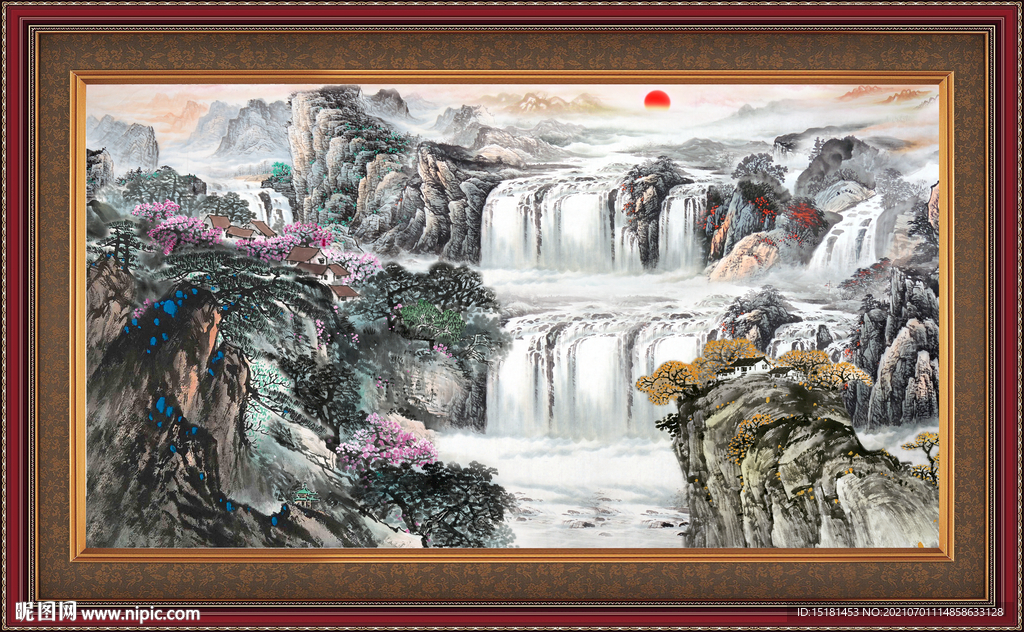 山水画 
