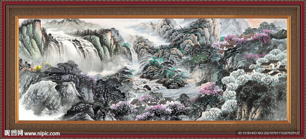 山水画 