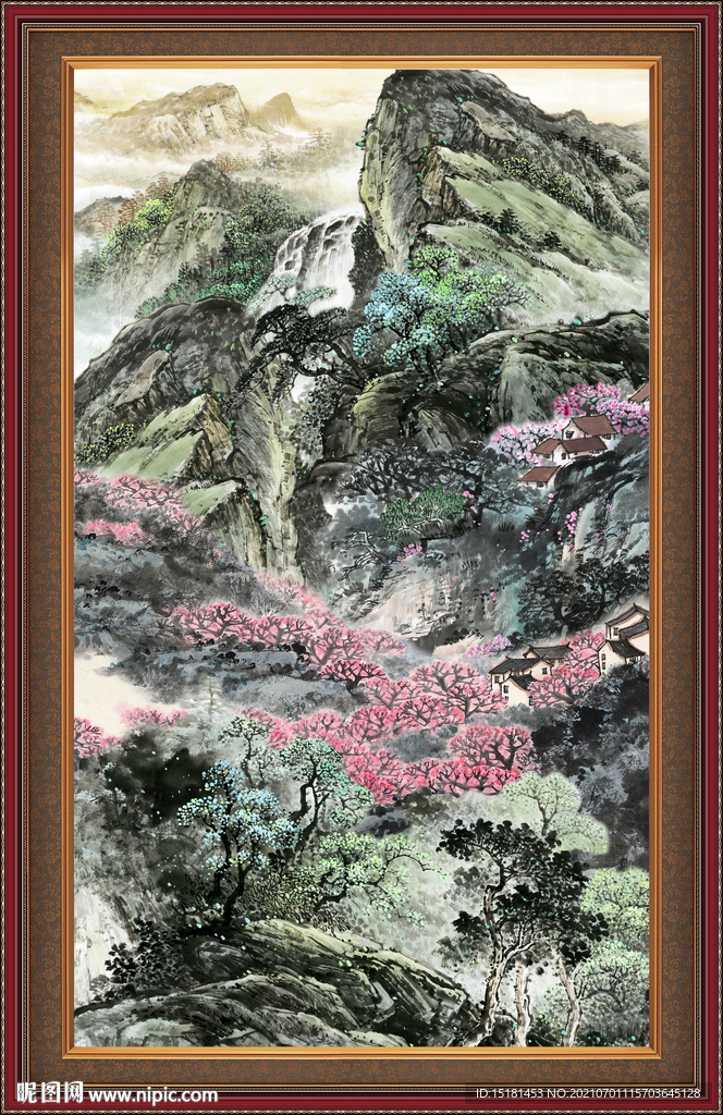 办公室山水画