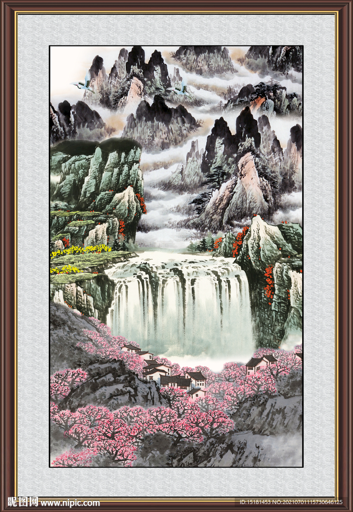 办公室山水画