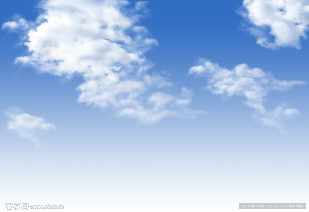 蓝天白云