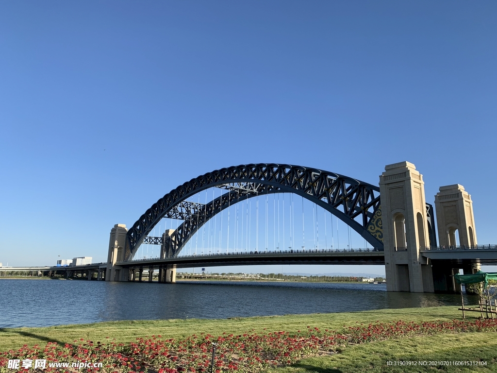 太原壮观汾河桥