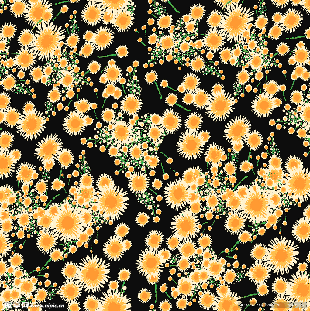 手绘花