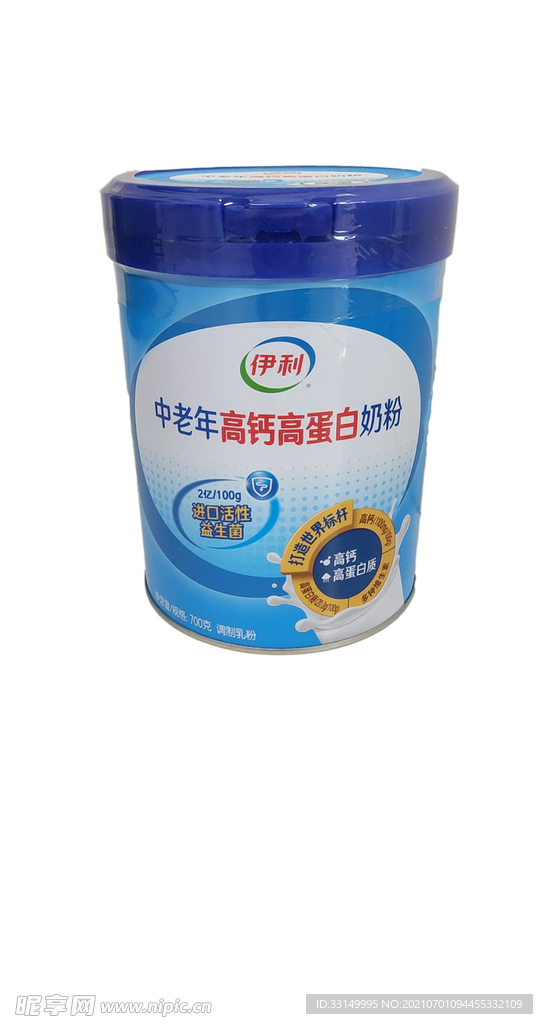 中老年高钙蛋白奶粉瓶装
