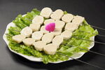 烤墨鱼丸 