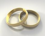 3D建模金戒指婚戒
