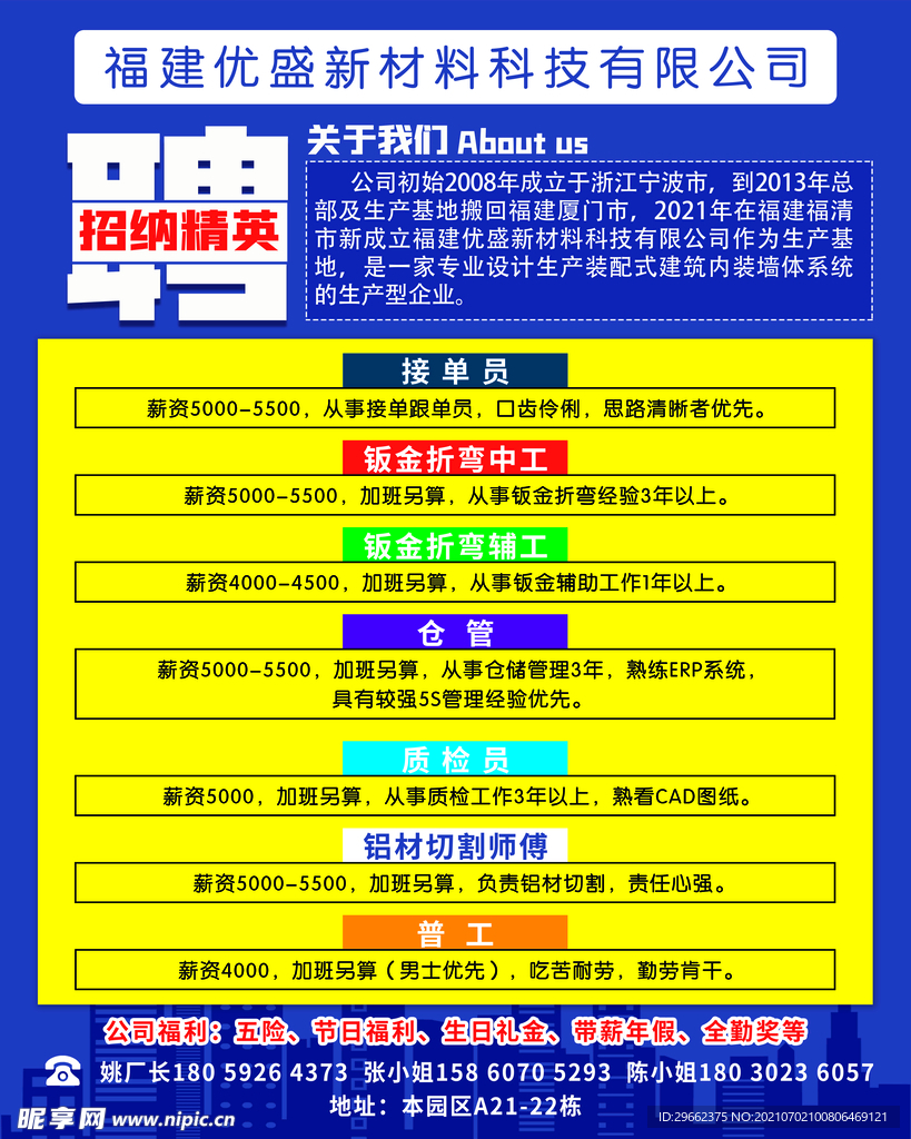 招聘海报