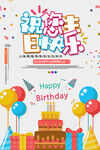 生日快乐海报