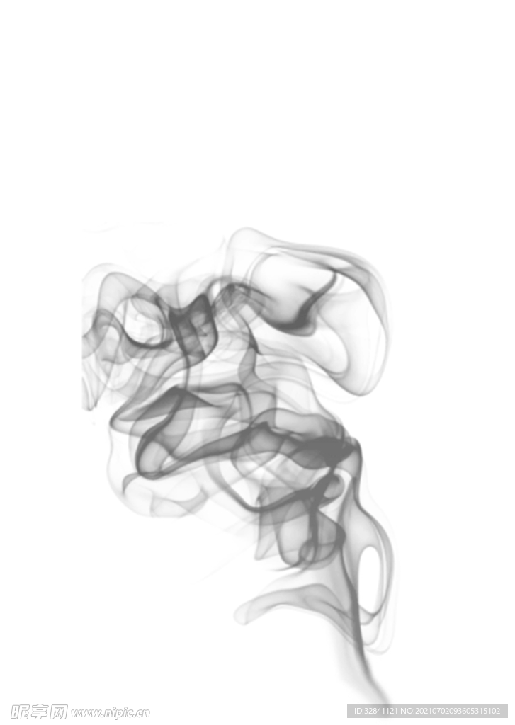 烟雾 透明格式