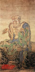 唐代彩绘 
