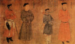 唐代彩绘 