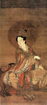 唐代彩绘 