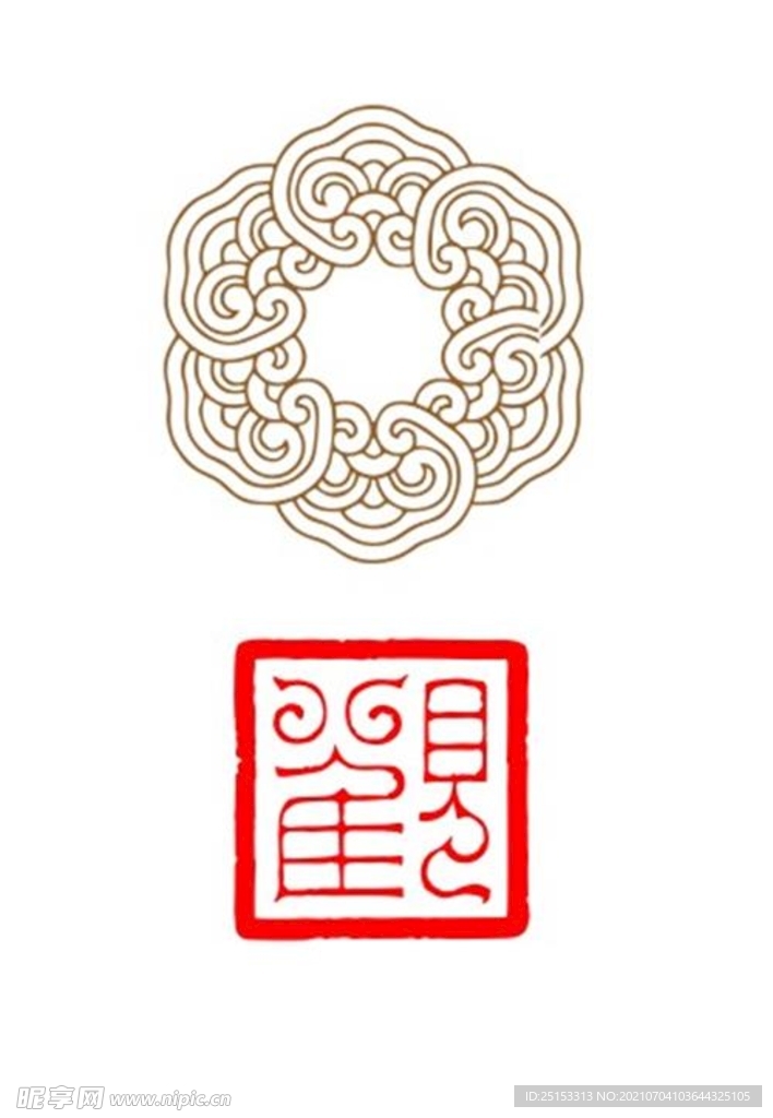 古风图案