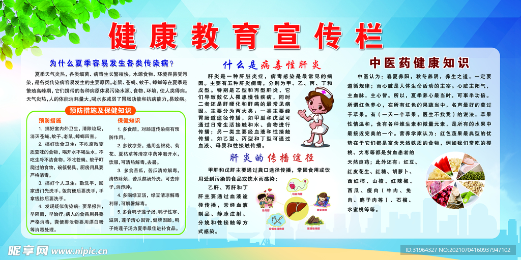 健康教育宣传栏