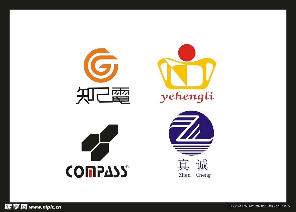 标识标志设计设计图__LOGO设计_广告设计_设计图库_昵图网