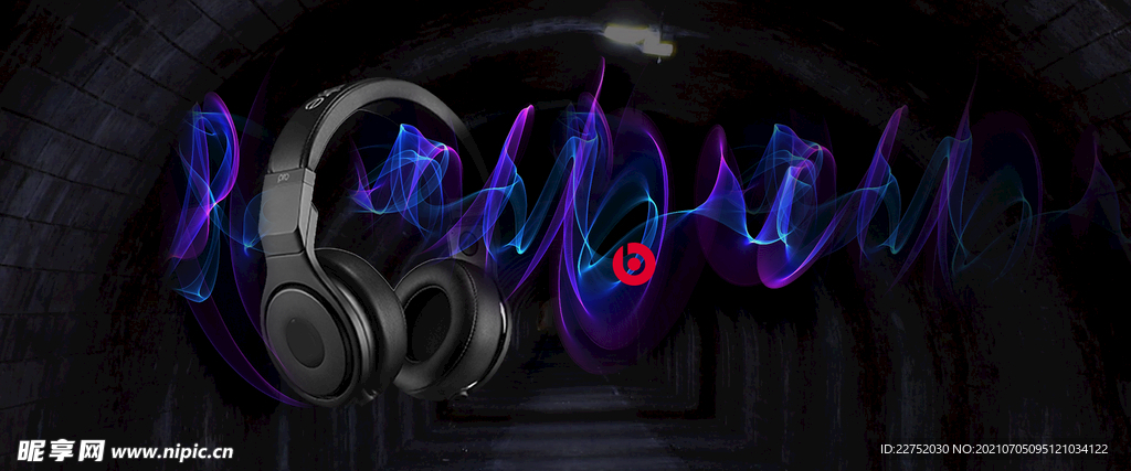 音乐律动 动感背景形象宣传