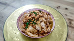 客家菜肴豆腐肉片