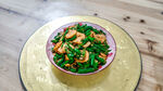 客家菜肴青椒肉丸片