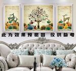 麋鹿装饰画