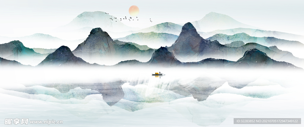 水墨山水