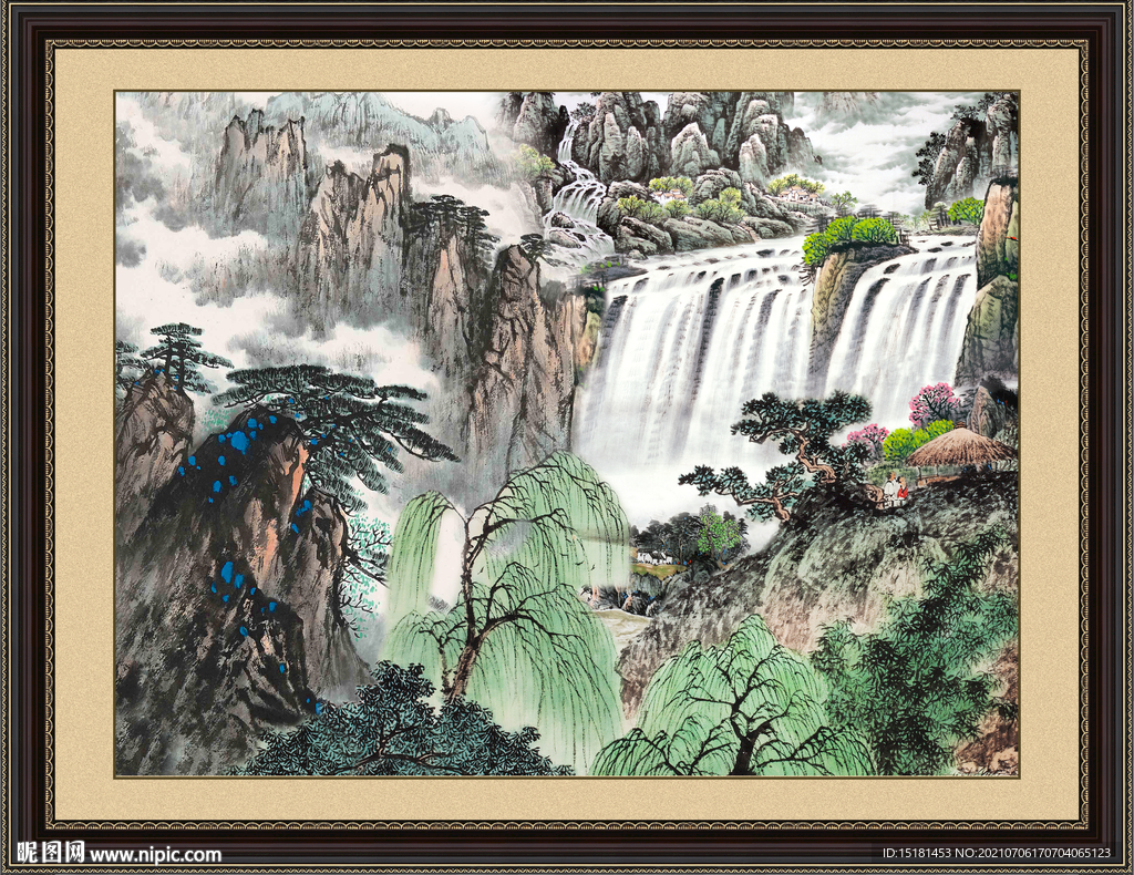 山水画 
