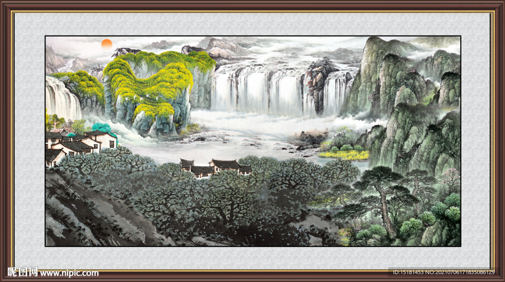 山水画