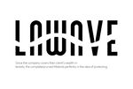 LAWAVE字体设计