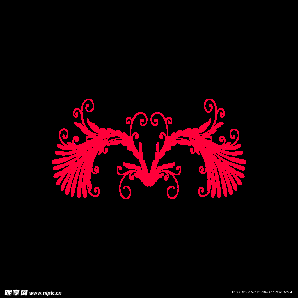 古典花纹 纹理