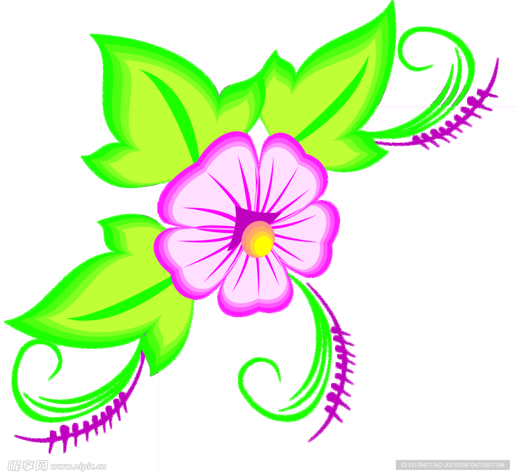 花矢量图