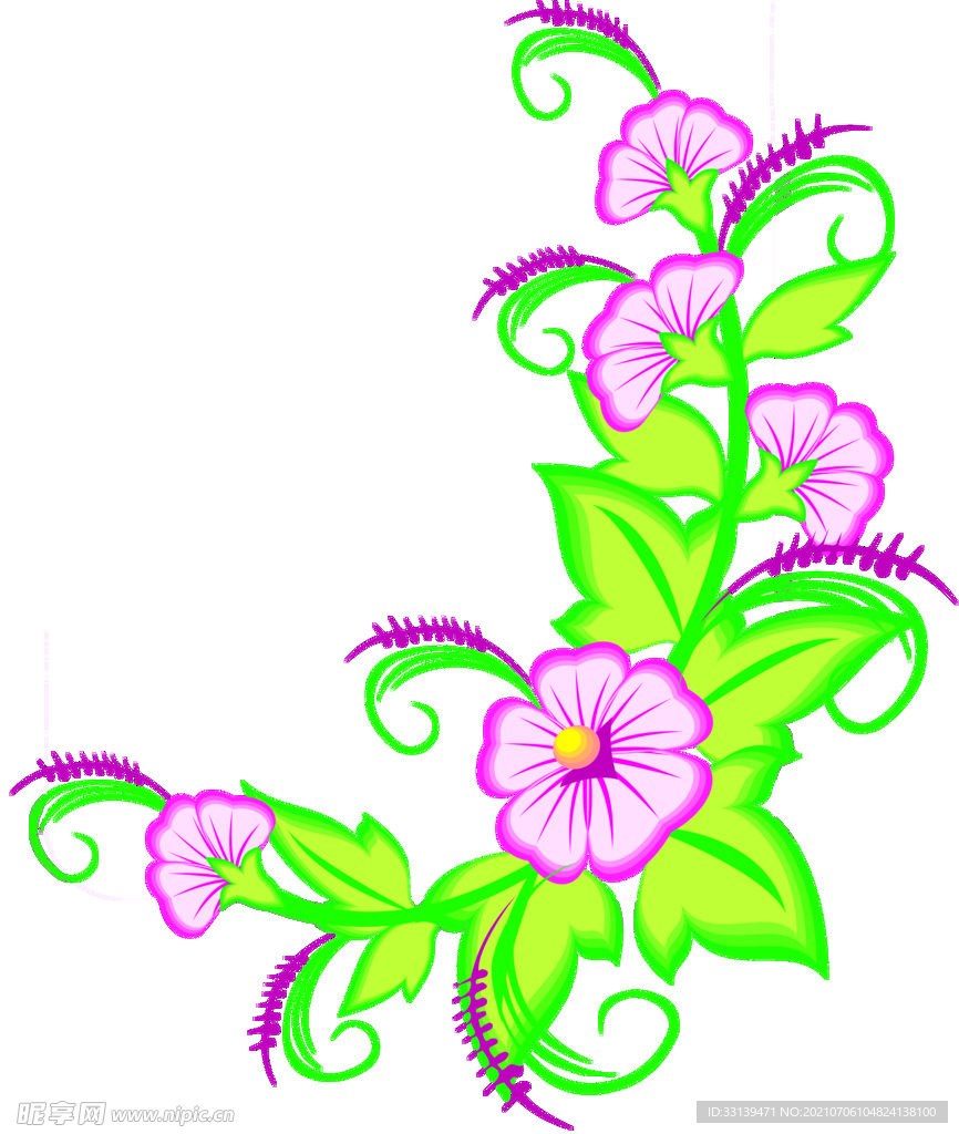 花矢量图