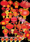 灯笼矢量图